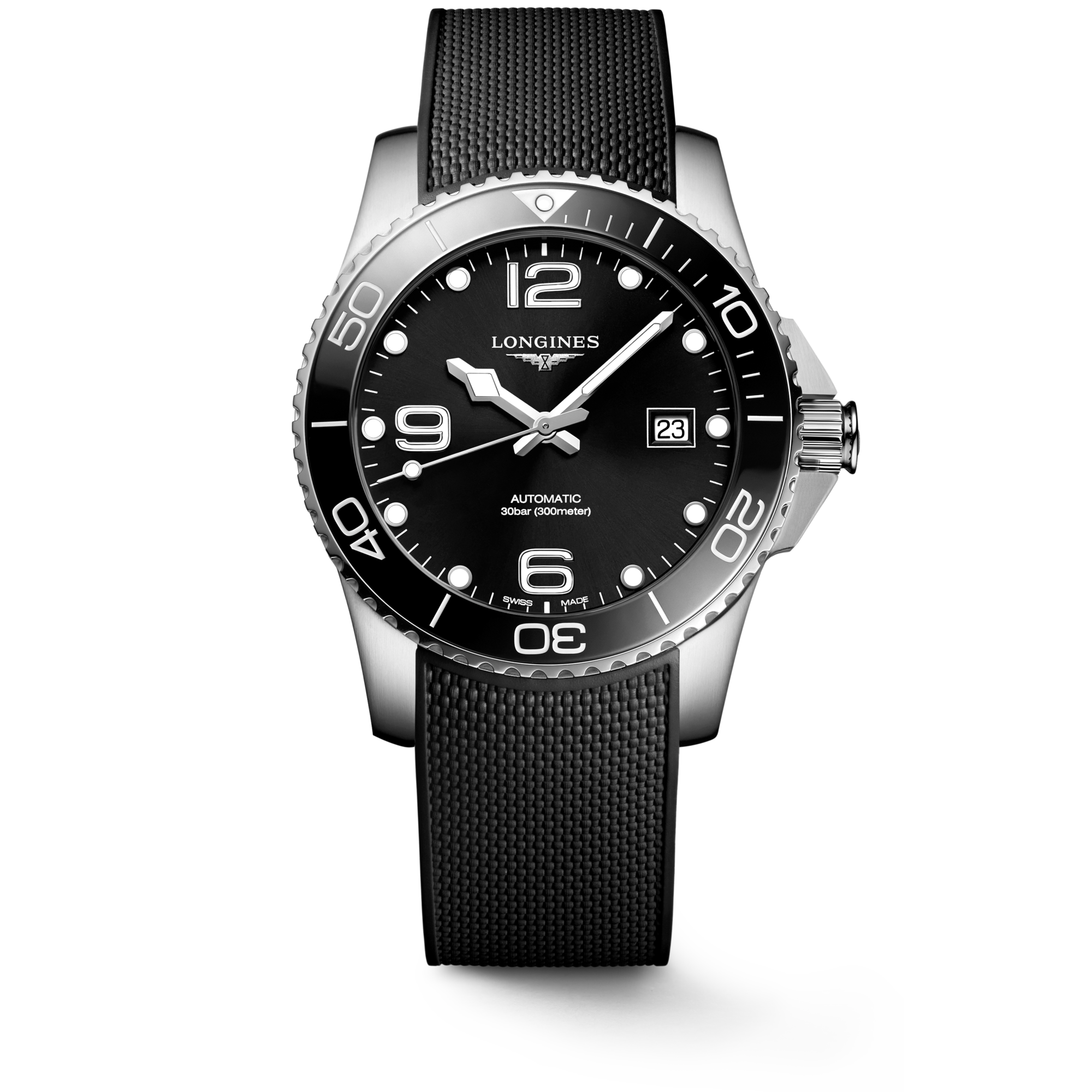 Longines HydroConquest 41mm L3.781.4.56.9 Watch for Men