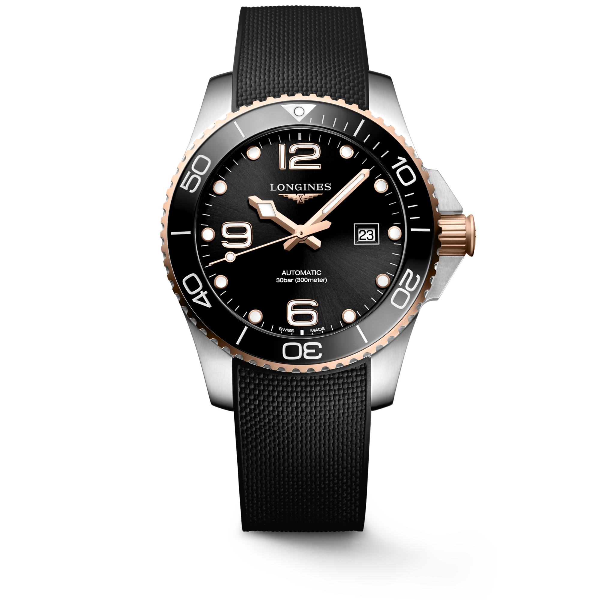 Longines HydroConquest 43mm L3.782.3.58.9 Watch for Men