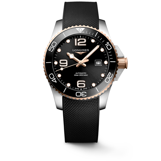 Longines HydroConquest 43mm L3.782.3.58.9 Watch for Men - front view