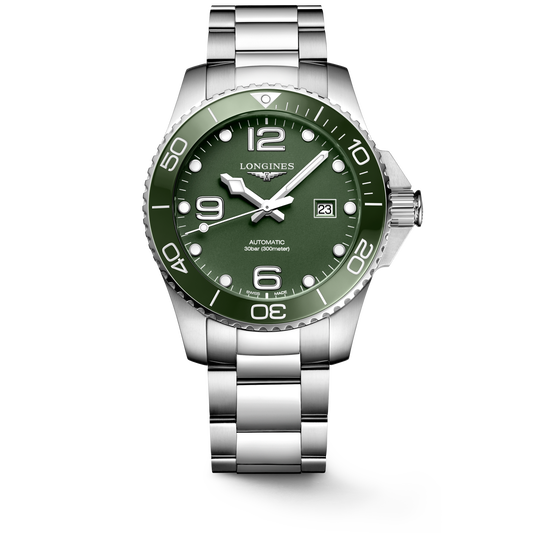 Longines HydroConquest 43mm L3.782.4.06.6 Watch for Men - front view