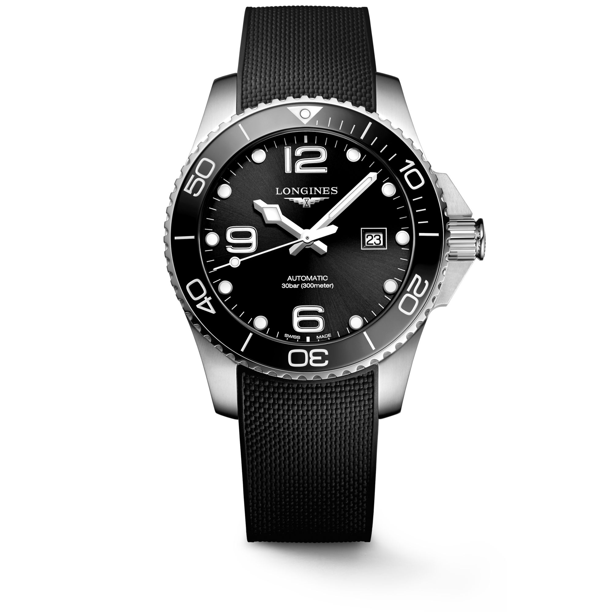 Longines HydroConquest 43mm L3.782.4.56.9 Watch for Men