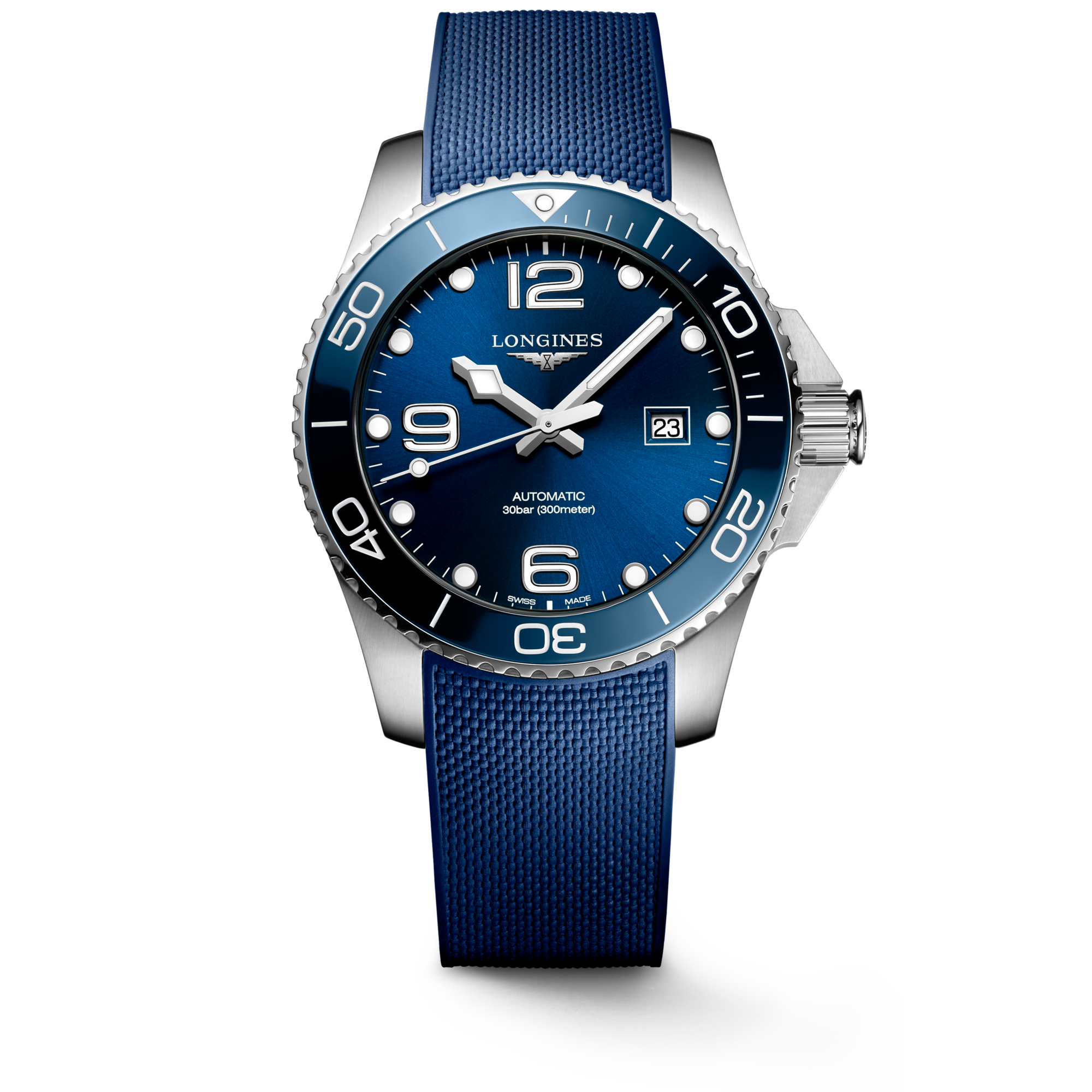 Longines HydroConquest 43mm L3.782.4.96.9 Watch for Men