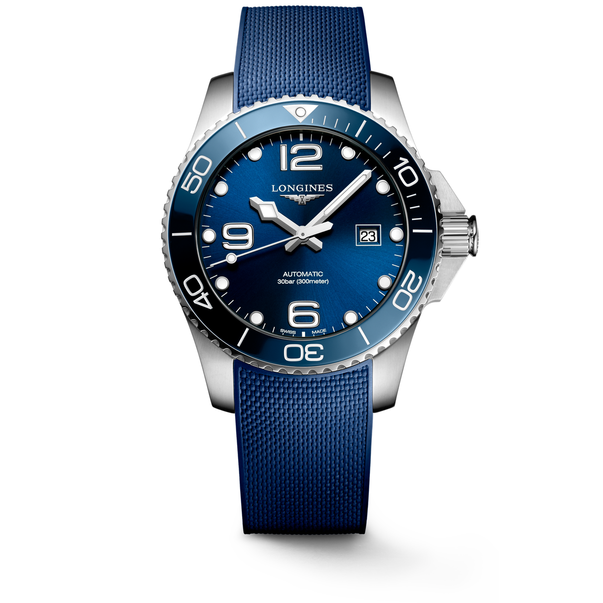 Longines HydroConquest 43mm L3.782.4.96.9 Watch for Men - front view