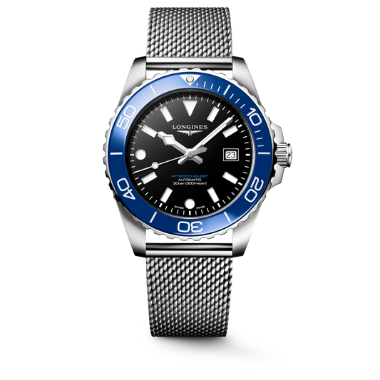 Longines HydroConquest 42mm L3.788.4.90.6 Watch for Men - front view