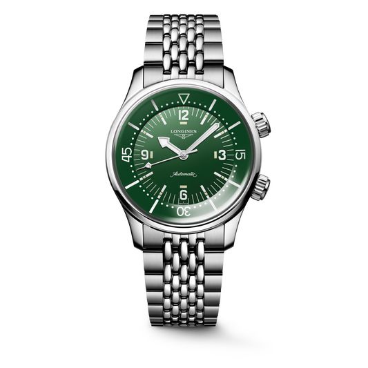 Longines Legend Diver 39mm L3.764.4.06.6 Unisex Watch - front view