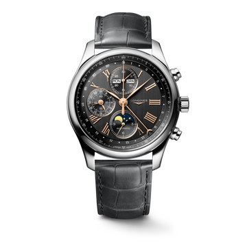 Longines Master Collection Chrono Moonphase 42mm L2.773.4.61.2 Watch for Men - front view