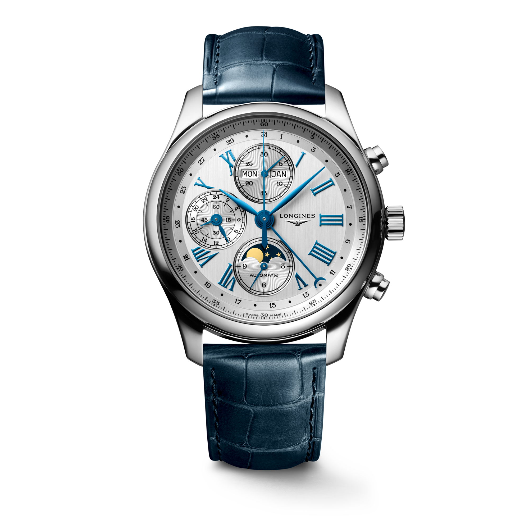 Longines Master Collection Chrono Moonphase 42mm L2.773.4.71.2 Watch for Men