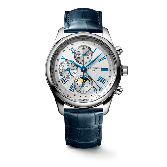 Longines Master Collection Chrono Moonphase 42mm L2.773.4.71.2 Watch for Men - front view