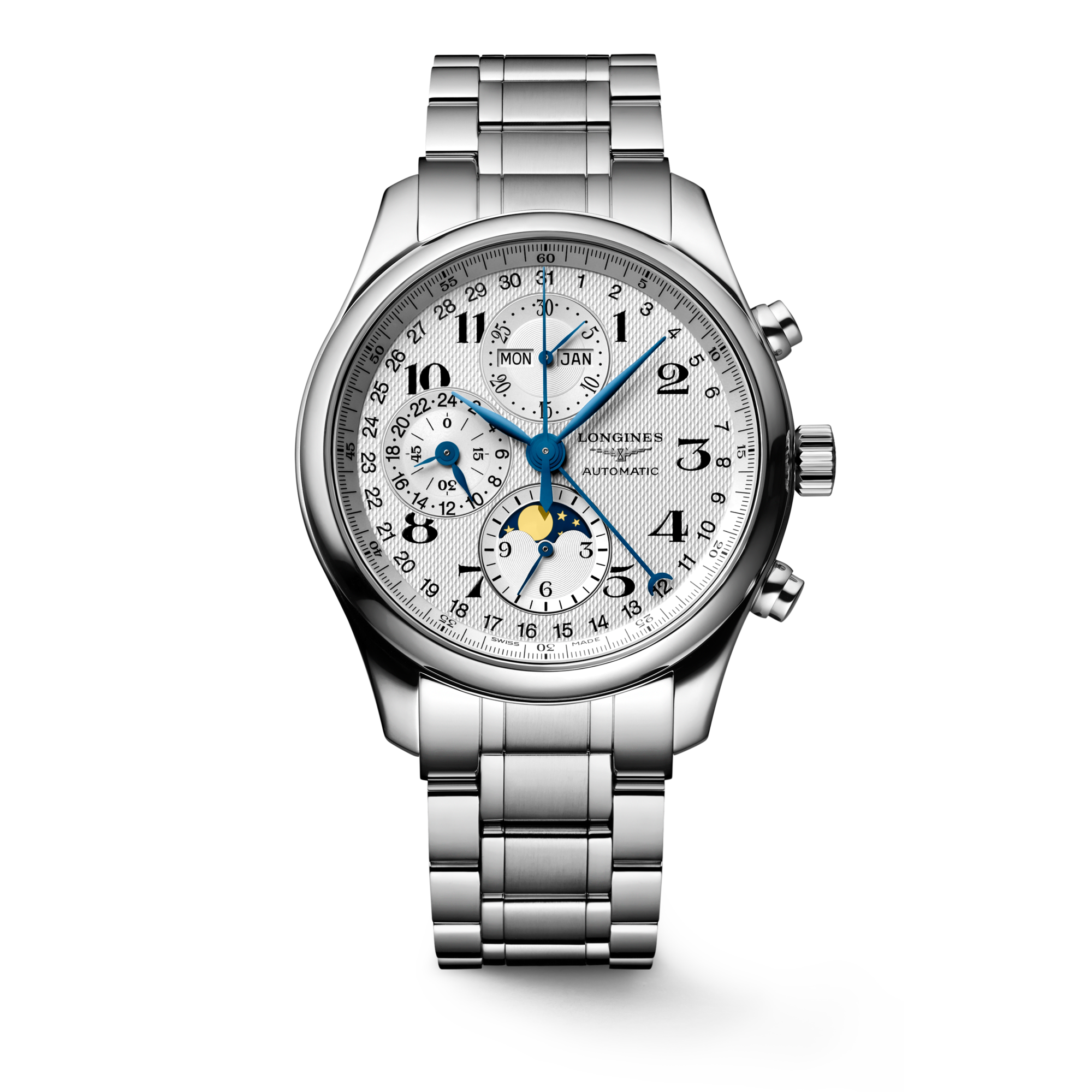 Longines Master Collection Chrono Moonphase 42mm L2.773.4.78.6 Watch for Men