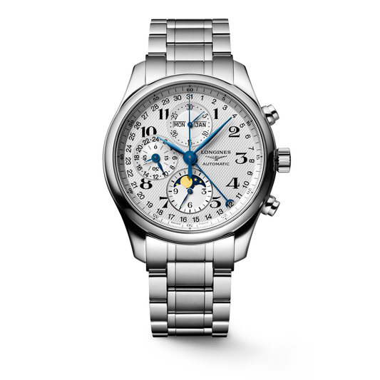Longines Master Collection Chrono Moonphase 42mm L2.773.4.78.6 Watch for Men - front view