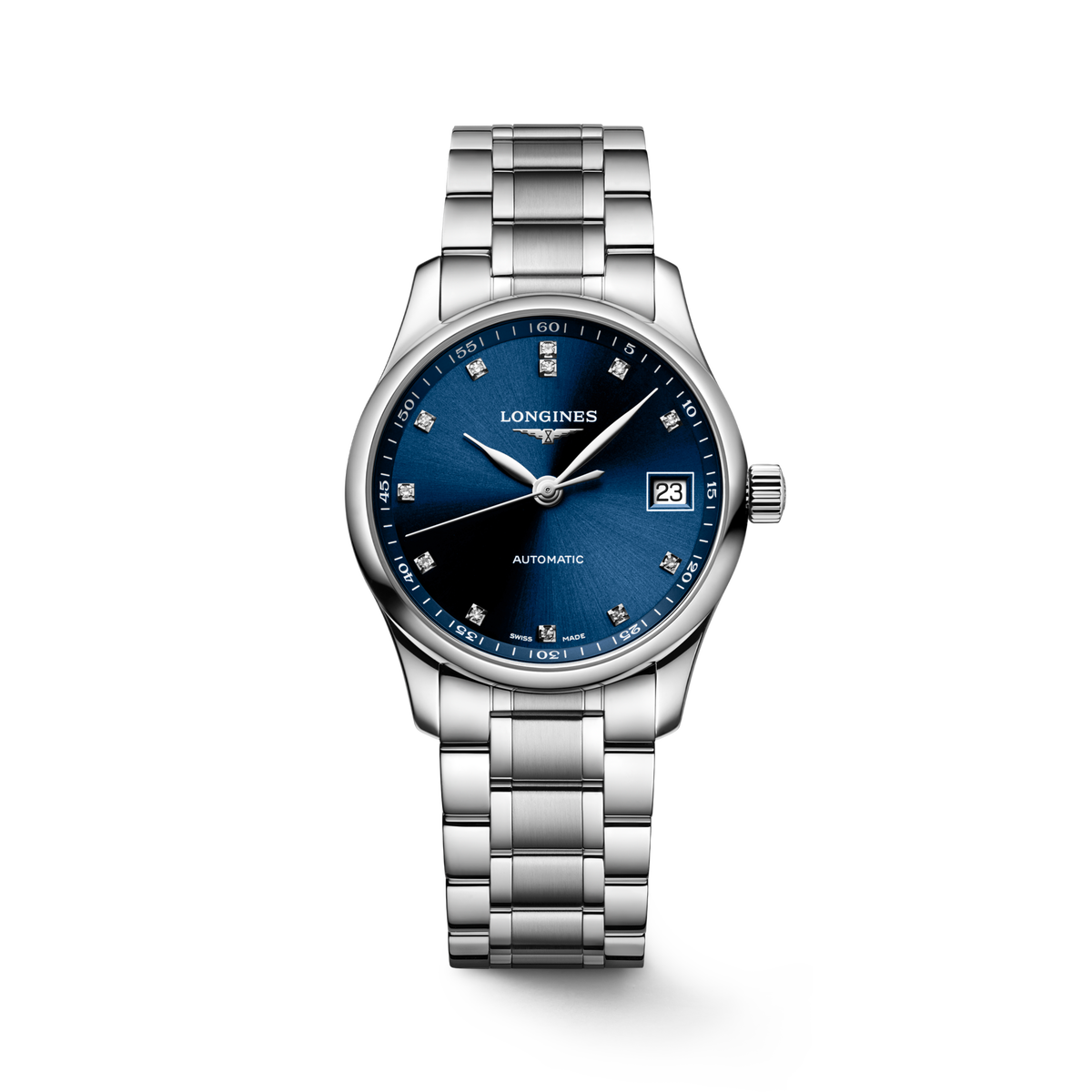 Longines Master Collection 34mm L2.357.4.97.6 Watch for Women - front view