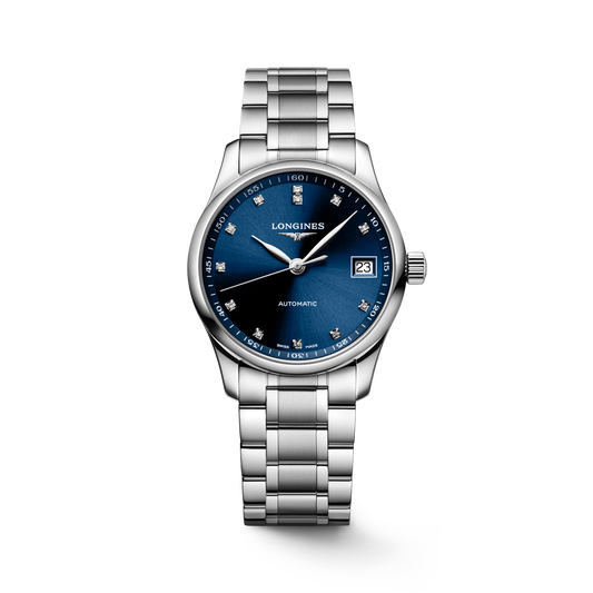 Longines Master Collection 34mm L2.357.4.97.6 Watch for Women - front view