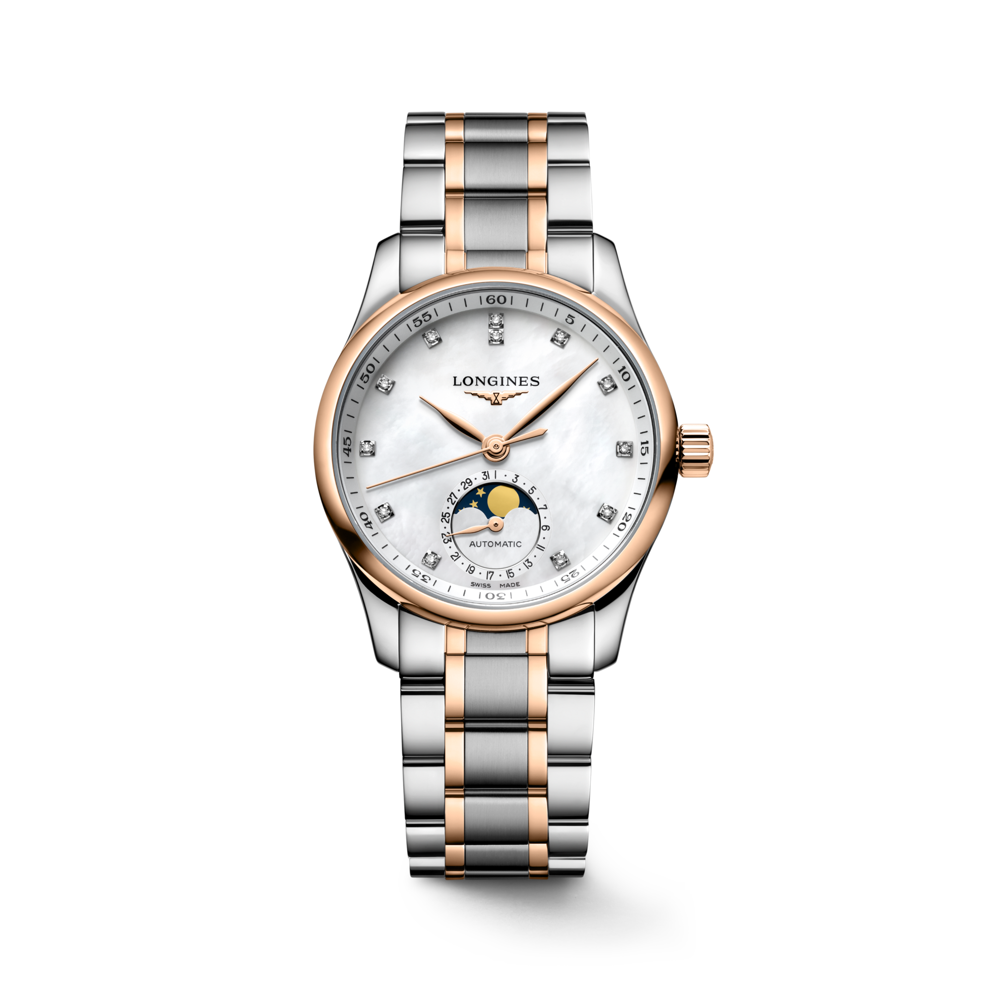 Longines Master Collection Moonphase 34mm L2.409.5.89.7 Watch for Women