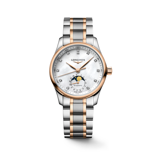 Longines Master Collection Moonphase 34mm L2.409.5.89.7 Watch for Women - front view