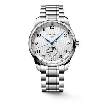Longines Master Collection Moonphase 42mm L2.919.4.78.6 Watch for Men - front view