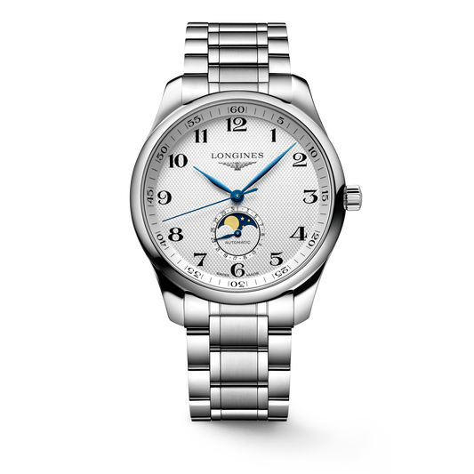 Longines Master Collection Moonphase 42mm L2.919.4.78.6 Watch for Men - front view