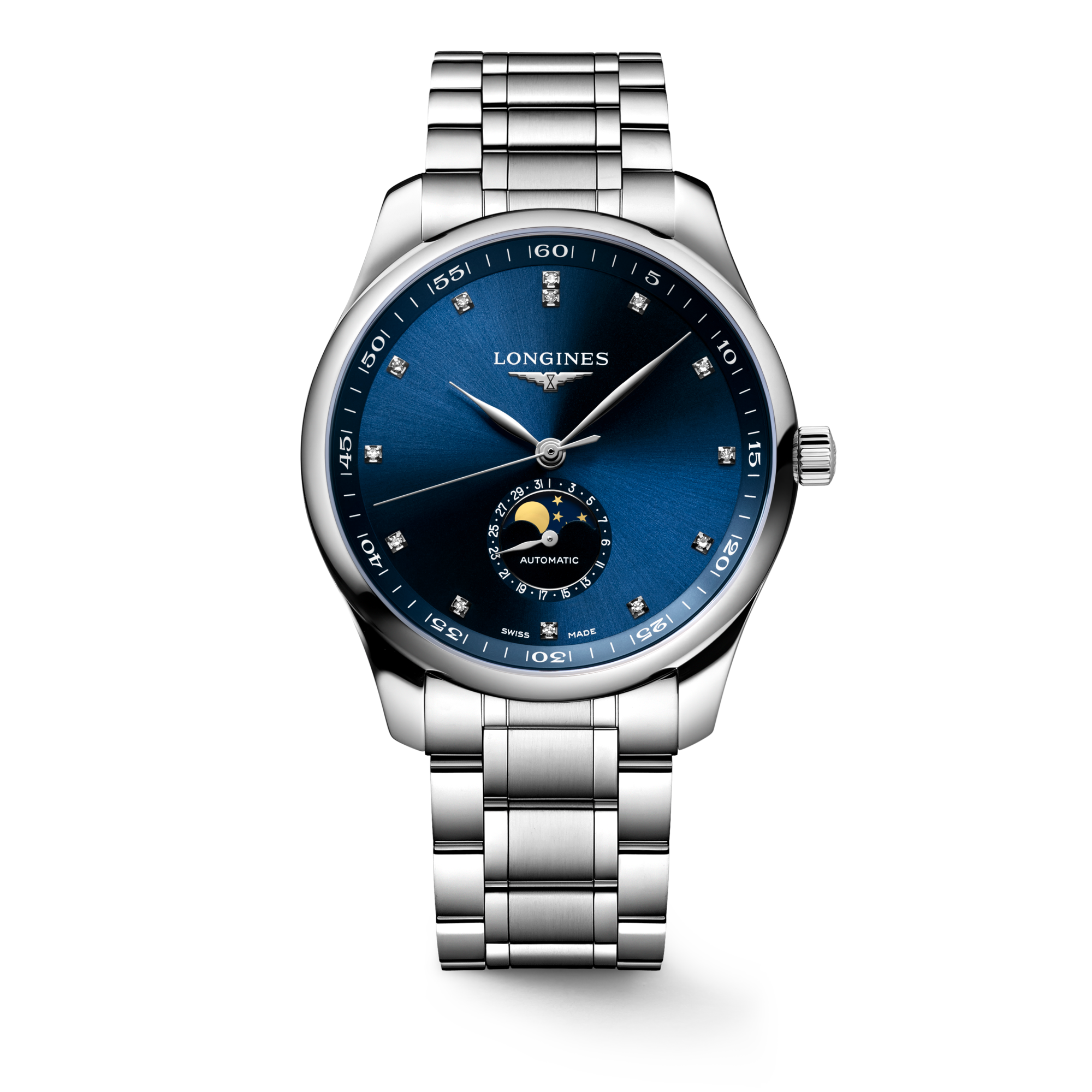 Longines Master Collection Moonphase 42mm L2.919.4.97.6 Watch for Men