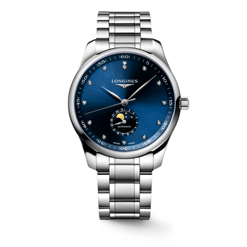 Longines Master Collection Moonphase 42mm L2.919.4.97.6 Watch for Men - front view