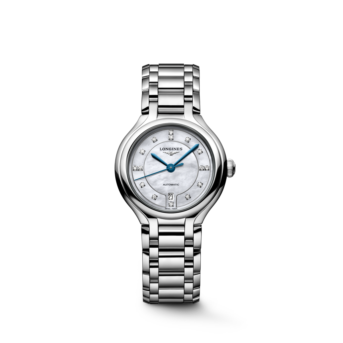 Longines PrimaLuna 30mm L8.123.4.87.6 Watch for Women - front view