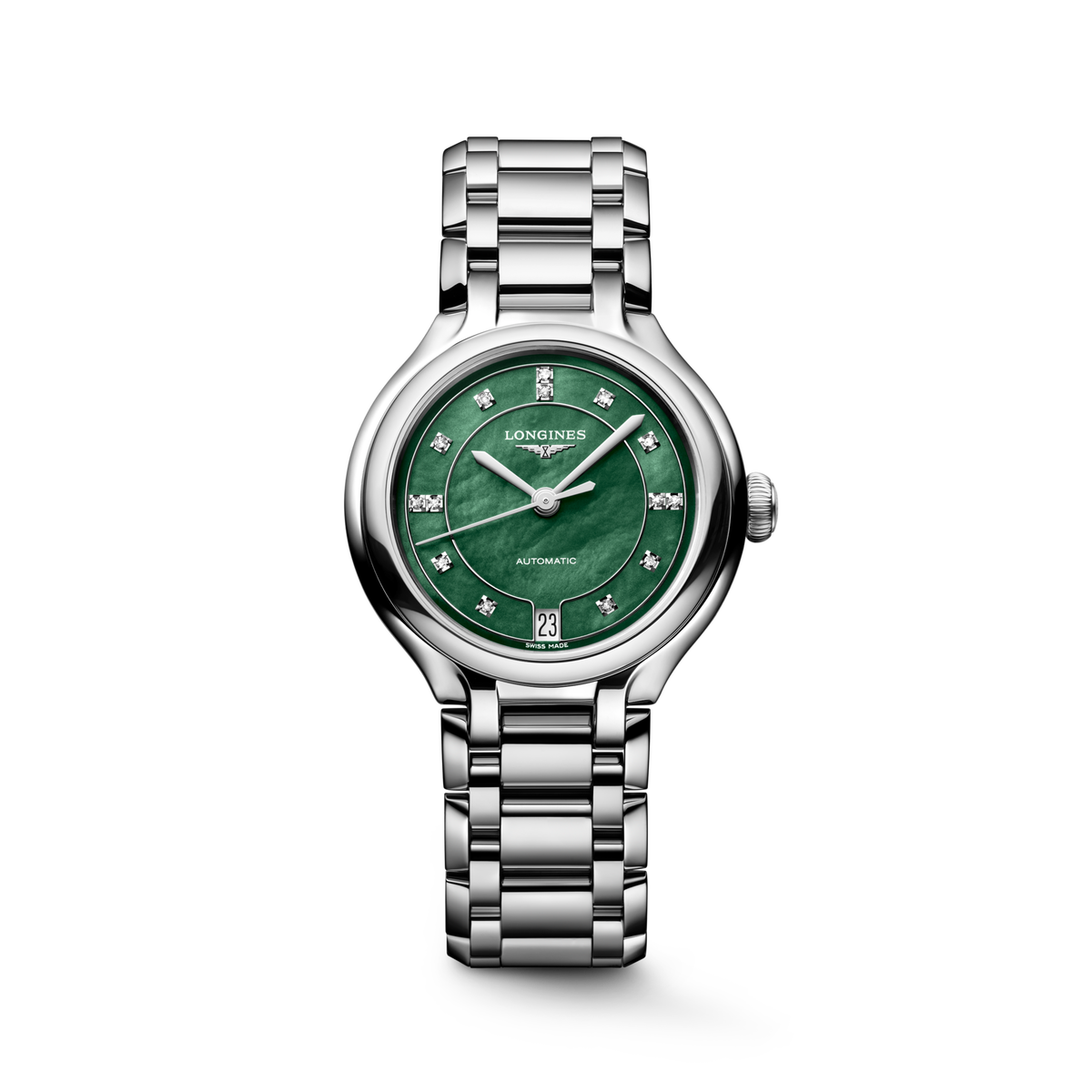 Longines PrimaLuna 34mm L8.124.4.07.6 Watch for Women - front view