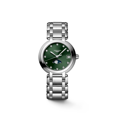 Longines PrimaLuna Moonphase 30.5mm L8.115.4.67.6 Watch for Women - front view