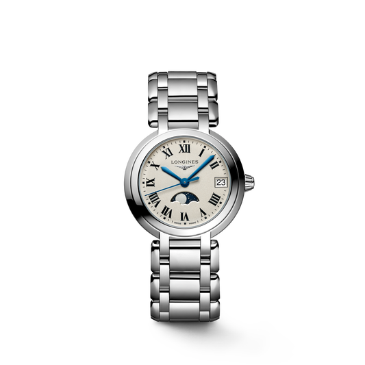 Longines PrimaLuna Moonphase 30.5mm L8.115.4.71.6 Watch for Women - front view