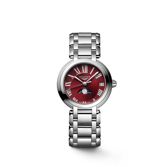 Longines PrimaLuna Moonphase 30.5mm L8.115.4.92.6 Watch for Women - front view