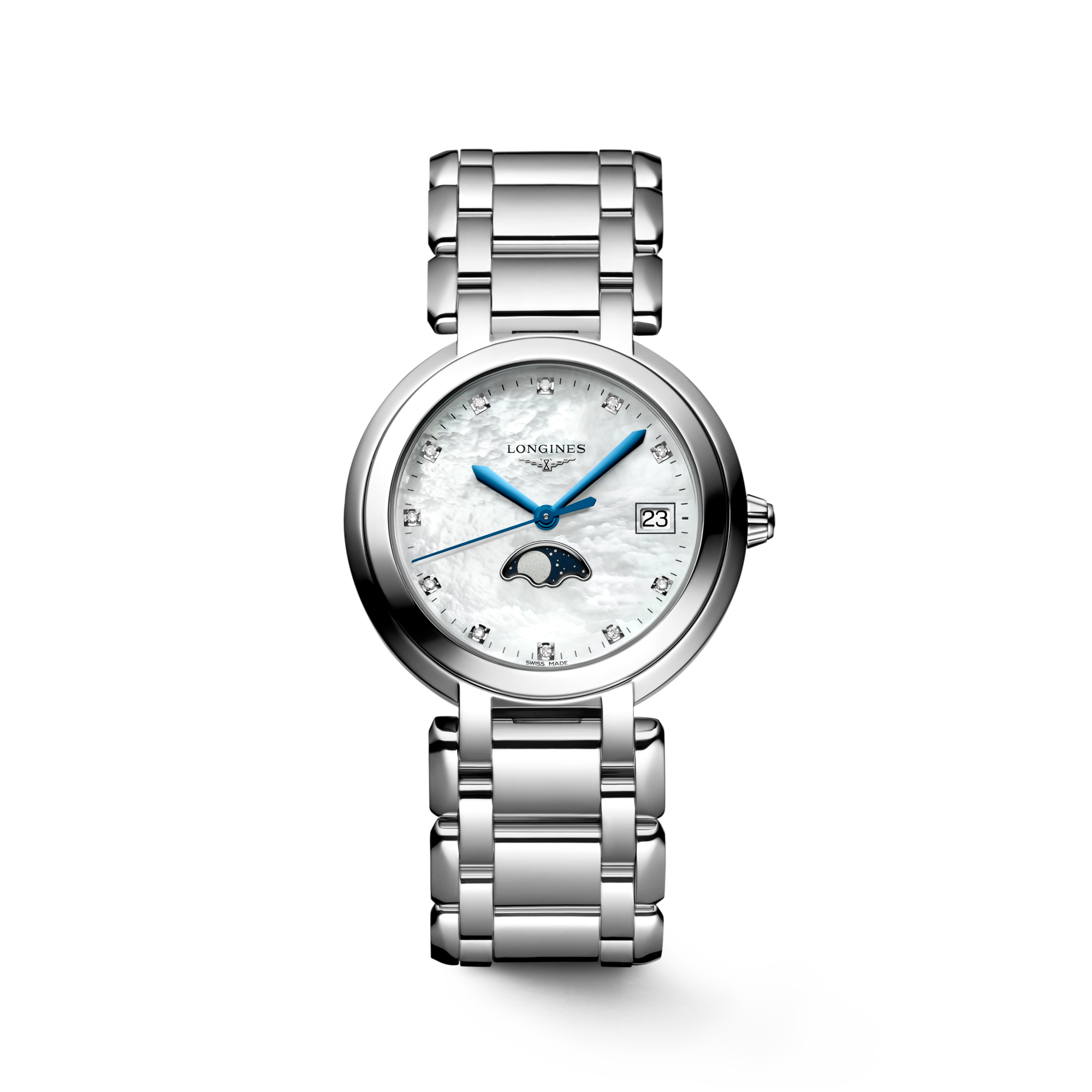 Longines PrimaLuna Moonphase 34mm L8.116.4.87.6 Watch for Women