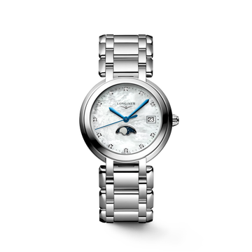 Longines PrimaLuna Moonphase 34mm L8.116.4.87.6 Watch for Women - front view