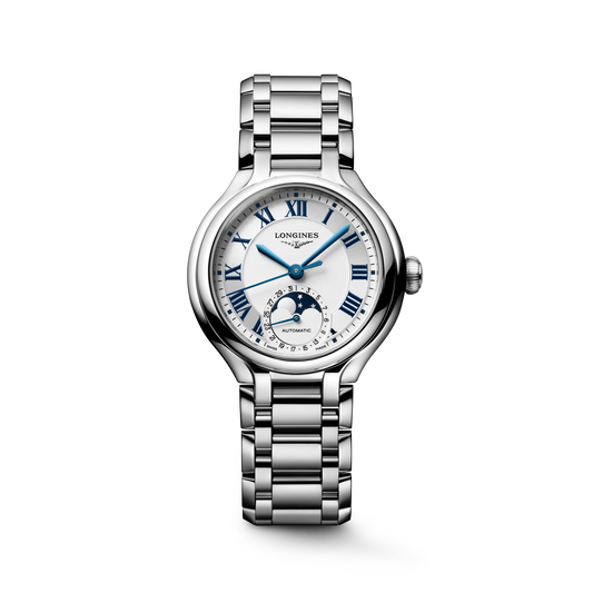 Longines PrimaLuna Moonphase 34mm L8.126.4.71.6 Watch for Women - front view