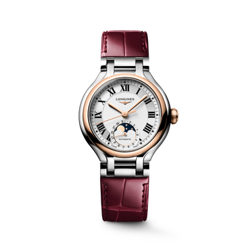 Longines PrimaLuna Moonphase 34mm L8.126.5.71.2 Watch for Women - front view