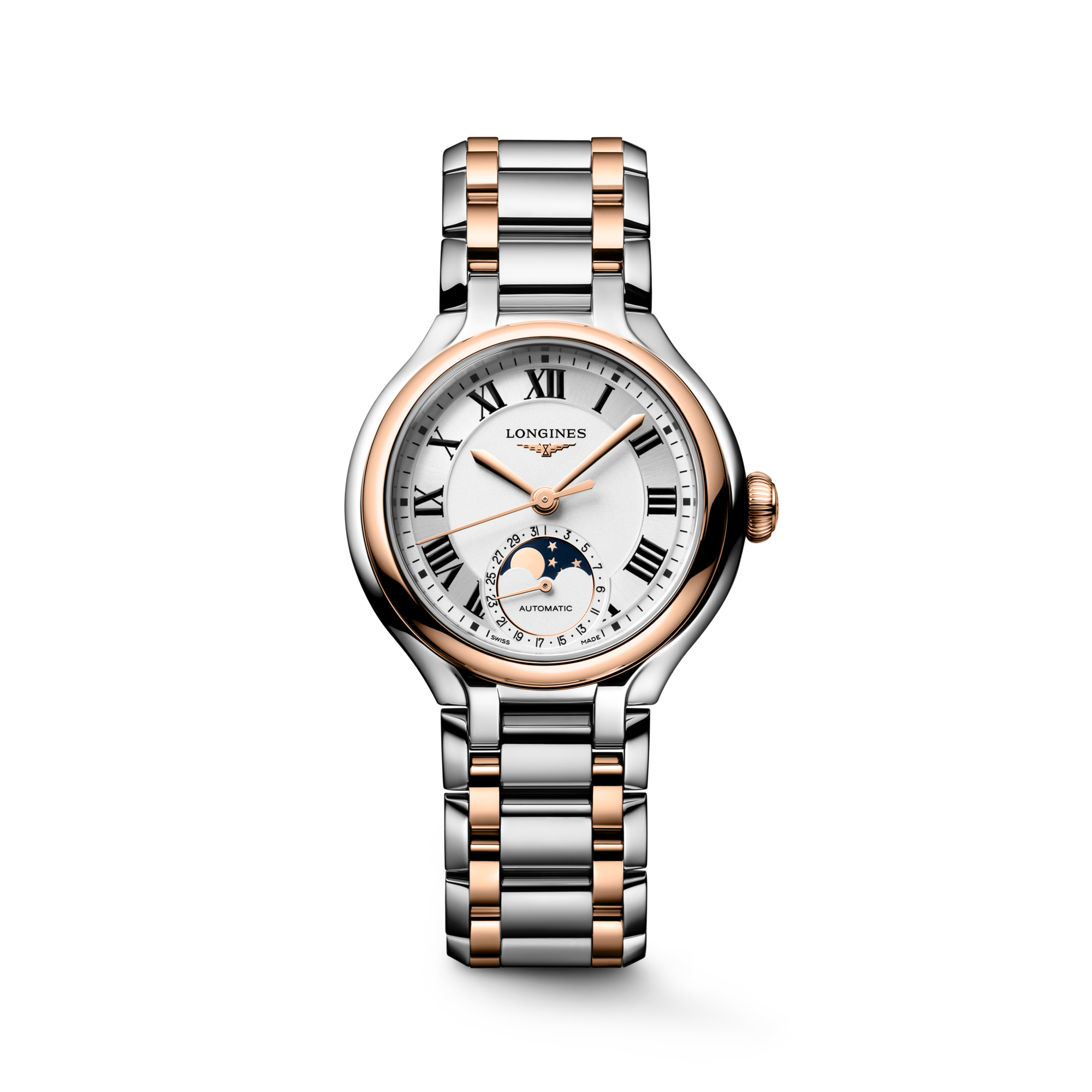 Longines PrimaLuna Moonphase 34mm L8.126.5.71.7 Watch for Women