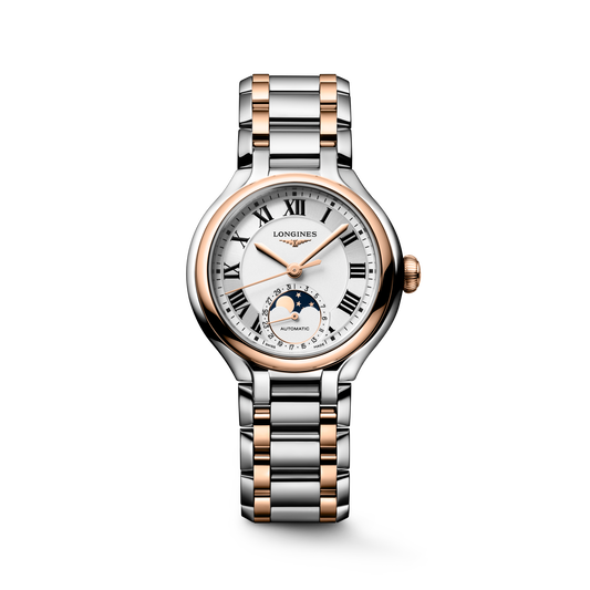 Longines PrimaLuna Moonphase 34mm L8.126.5.71.7 Watch for Women - front view