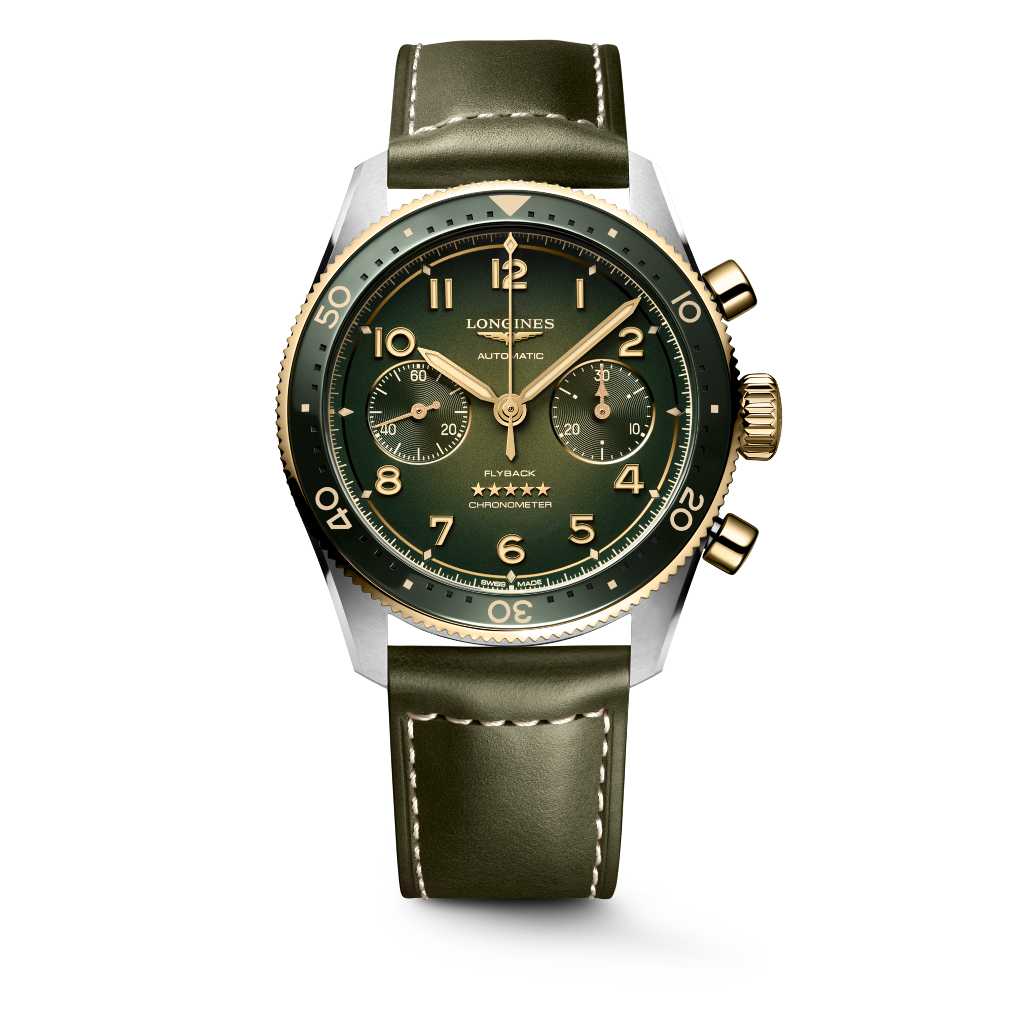 Longines Spirit Flyback 42mm L3.821.5.53.2 Watch for Men