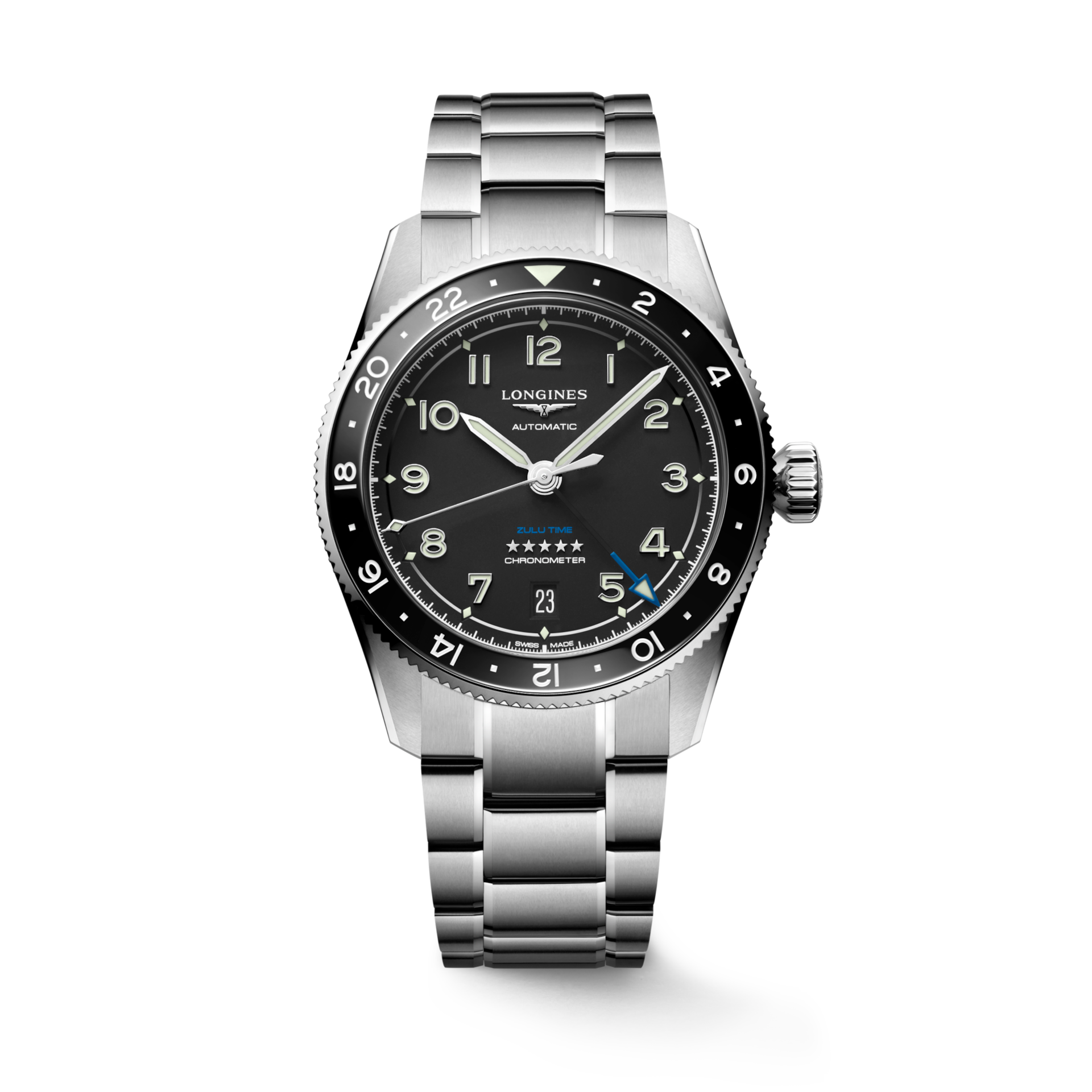 LONGINES SPIRIT ZULU TIME-L3.802.4.53.6
