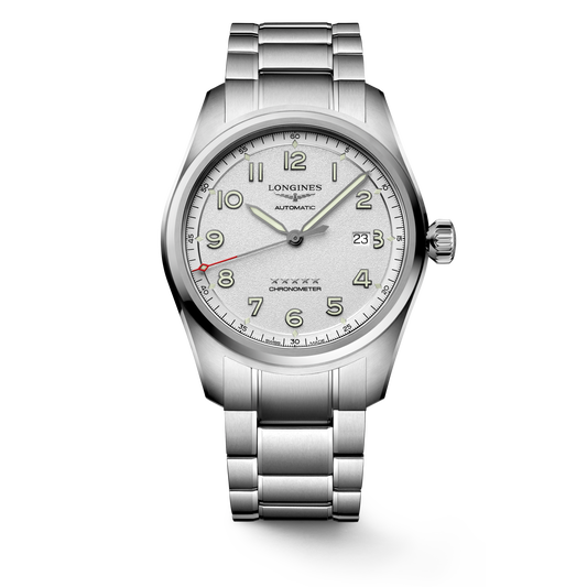 Longines Spirit 42mm L3.811.4.73.6 Watch for Men - front view