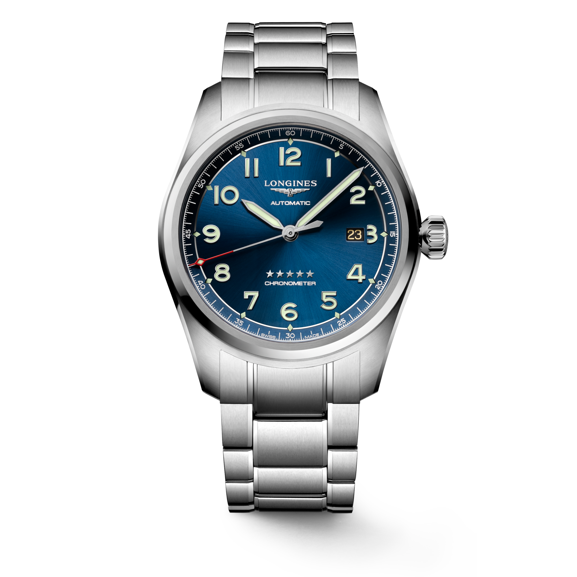 Longines Spirit 42mm L3.811.4.93.6 Watch for Men