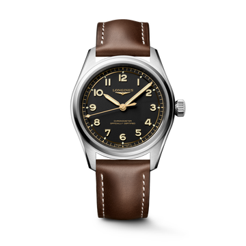 Longines Spirit Pilot 39mm L3.809.4.53.2 Unisex Watch - front view