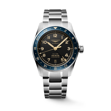 Longines Spirit Zulu Time 39mm L3.802.4.60.6 Unisex Watch - front view