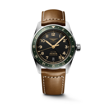 Longines Spirit Zulu Time 39mm L3.802.4.63.2 Unisex Watch - front view