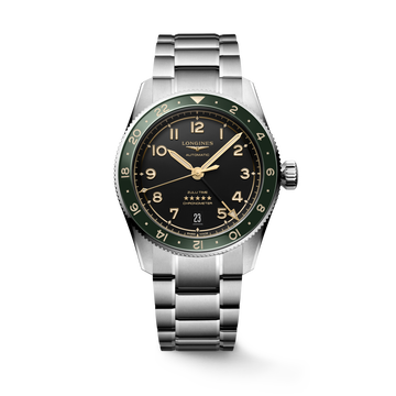 Longines Spirit Zulu Time 39mm L3.802.4.63.6 Unisex Watch - front view