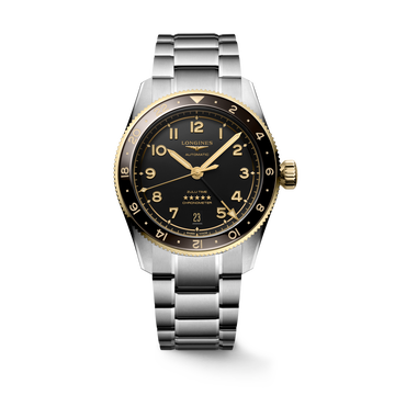 Longines Spirit Zulu Time 39mm L3.802.5.53.6 Unisex Watch - front view