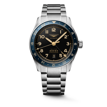 Longines Spirit Zulu Time 42mm L3.812.4.60.6 Watch for Men - front view