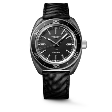 Longines Ultra-Chron Carbon 43mm L2.839.4.52.2 Watch for Men - front view