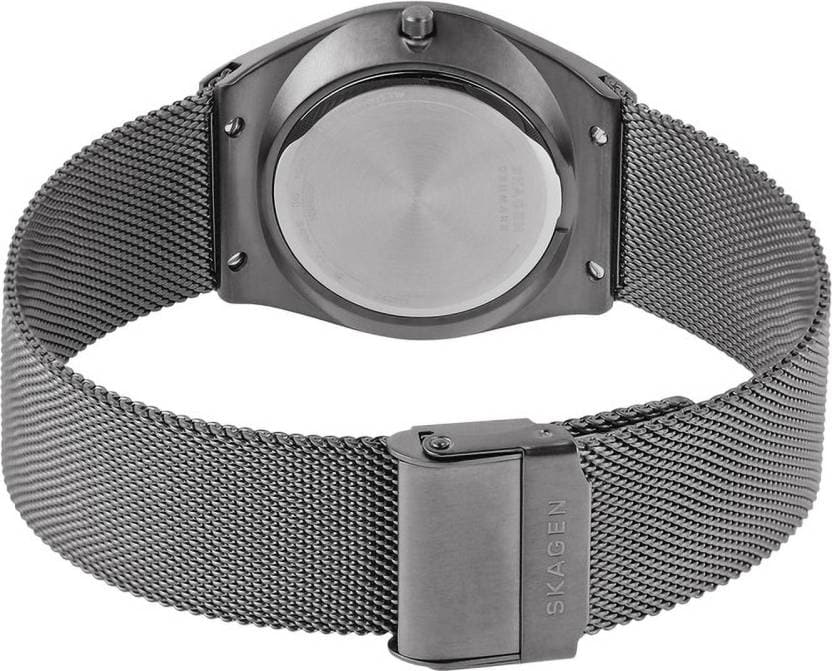 Skagen Mens 37 mm Grenen Solar Powered Multicolour Dial Stainless Steel Analog Watch - SKW6836I - Kamal Watch Company