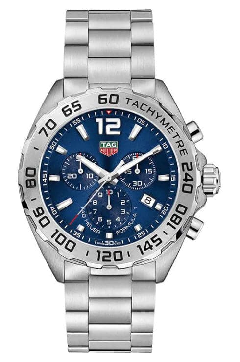 TAG Heuer Formula 1 Blue Sunray Dial Chronograph Men's Watch - Kamal Watch Company