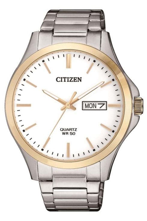Citizen Quartz White Dial Men's Watch BF2006-86A - Kamal Watch Company