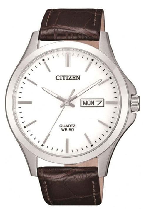 Citizen Quartz White Dial Men's Watch BF2001-12A - Kamal Watch Company