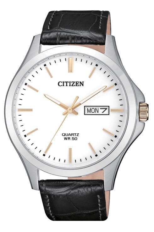 Citizen Quartz White Dial Men's Watch BF2009-11A - Kamal Watch Company