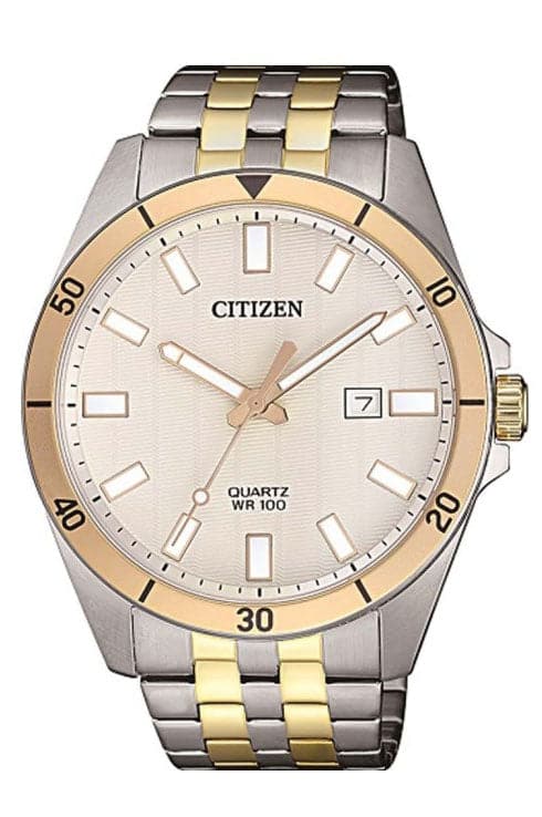 Citizen Quartz Beige Dial Men's Watch BI5056-58A - Kamal Watch Company